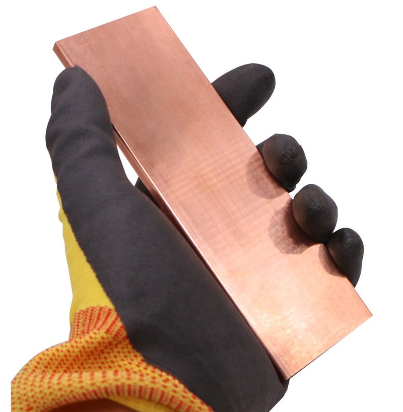 VERNUOS 1/4" x 2" C110 Copper Flat BAR 6" Long Solid .23" Plate Mill - Image 4